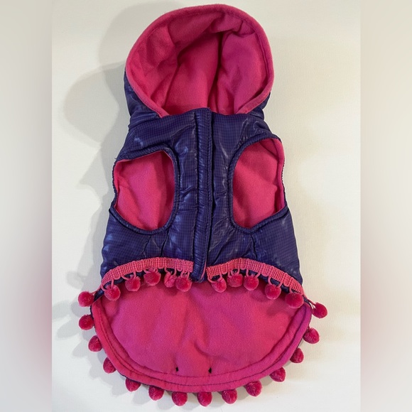 Designer Fleece Lined Nylon Jacket with Hood. - Picture 2 of 11